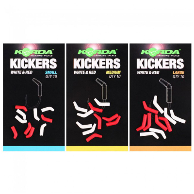 Коннектор для крючка Korda Red/White Small KICK10