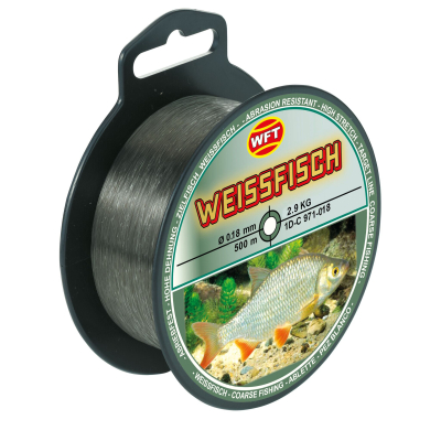 Леска монофильная WFT Zielfisch Weissfisch (МИРНАЯ РЫБА) 500/018