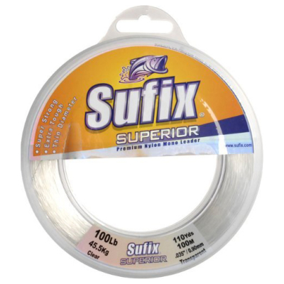 Леска Sufix Superior Leader Clear 100м  - 1.6мм