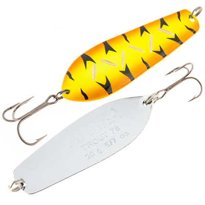 Блесна колеблющаяся Akara Action Series Trout 75 20 гр. цвет AB20