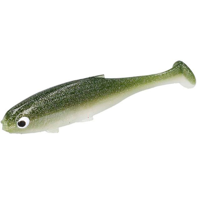 Силиконовая приманка ПЛОТВА Mikado Real Fish / Olive Bleak - 10cm креветка