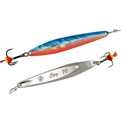 Блесна вертикальная EcoPro Spy 80мм 20гр. цв. BRS