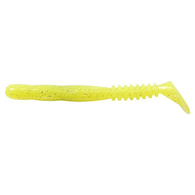 Силиконовая приманка Reins Rockvibe Shad 4" цв. 129 Glow Chart Silver