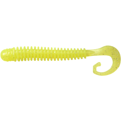 Силиконовая приманка Reins G Tail Saturn 2.5" цв. 129 Glow Chart Silver
