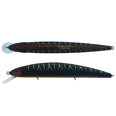 Воблер Strike Pro Montero 130SP нейтральный 13см 20,6гр Загл. 1,0-2,0m EG-190B-SP#A208S