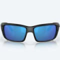 Очки поляризационные Costa Permit 580 GLS Matte Black/Blue Mirror, XLarge