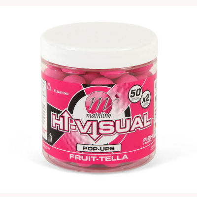 Бойлы Mainline High Visual Pop-Ups 15мм Pink Fruit-Tella M13002 (розовая фруктелла)