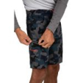 Шорты Simms Seamount Board Shorts, Slamdown Steel Blue, 30W - XS