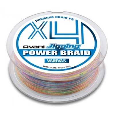 Плетеный шнур Varivas Avani Jigging Power Braid PE X4 200m #2.0