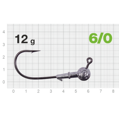 Джигер Nautilus Power 120 NP-1608 hook №6/0 12гр