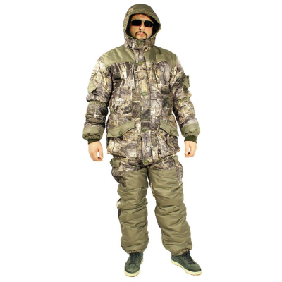 Костюм зимний Woodline "Снежный барс", карта, р. XXXXL