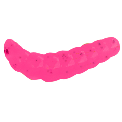 Искусственный опарыш Pike Hunter Maggot 0.6" 1.5 см. #006 Clear Pink (UV) (80 шт)