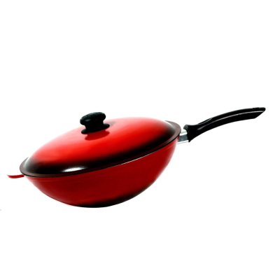 Сковорода 300 с одним лит.ушком и крышкой WOK (ЭW30уpк)