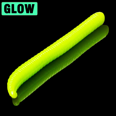 Силиконовая приманка Soorex Pro Jam Pro 65mm цв. #210 Green Glow Cheese 7pcs