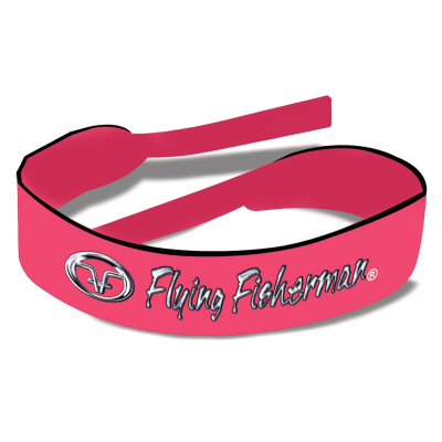 Страховочный шнурок Flying Fisherman 7635PIN Pink Logo Neoprene Retainer