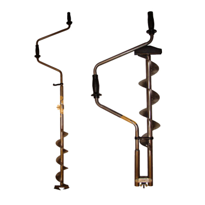 Ледобур 2-х ножевой стандартный 130мм (Титан)