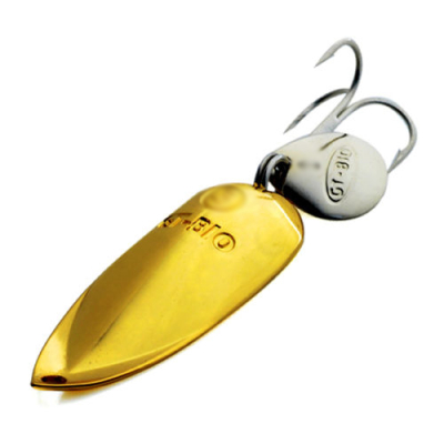 Блесна GT-BIO Cicada Spoon #4 5.5см, 16гр, золото