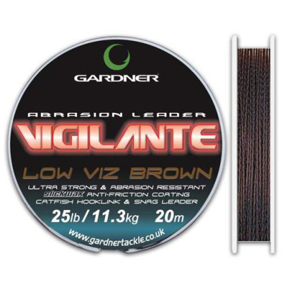 Снаг-лидер Gardner Vigilante 25lb 20m MUD BROWN XVIG25