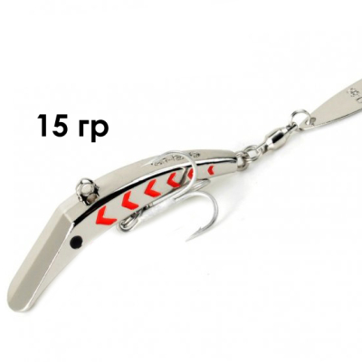 Блесна GT-BIO Eudemons 5.5см, 15гр, серебро  GT-32T