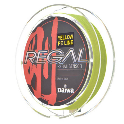 Леска плетеная Daiwa Regal Sensor Yellow 150м 0,244мм