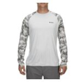 Термофутболка Simms SolarFlex LS Crewneck - Print, Hex Flo Camo Steel, L