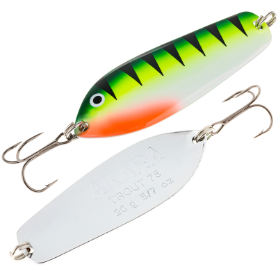 Блесна колеблющаяся Akara Action Series Trout 75 20 гр. цвет 18-Sil