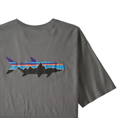 Футболка Patagonia M's Fitz Roy Fish Organic T-Shirt NGFT, XL