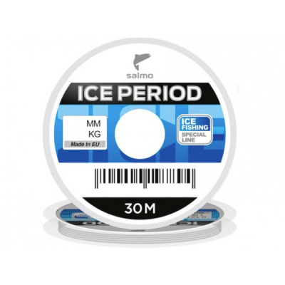 Леска монофильная зимняя Salmo Ice Period 30m/0.15mm