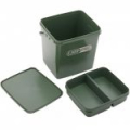  Вeдро прямоугольное пластиковое Carp Pro Plastic Bucket 10л (CP3777)