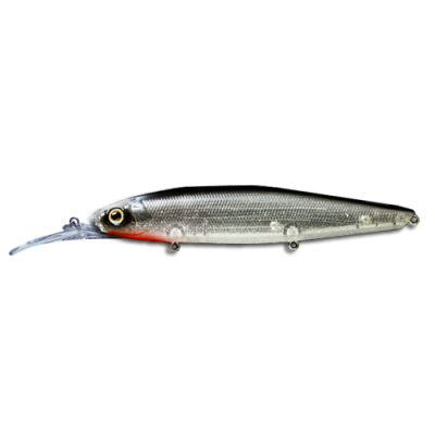 Воблер Deps Balisong Minnow 130 SF Longbill цвет 29 Skeleton Dazzler