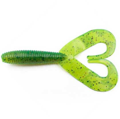Силиконовая приманка Yaman Pro Loop-Two 3" цвет #10 - Green pepper (уп.5 шт)
