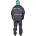 Костюм-поплавок мужской зимний Shaman "Angler" (S-312-0) -40, hardguard, черный (зеленые молнии) 58-60/182