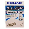 Крючки без бородки Colmic Nuclear WB958 №18 10шт (AMXA18)