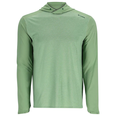 Термофутболка Simms SolarFlex Hoody, Field Heather/Field, M
