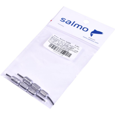 Груза косичка Salmo Tail Oval MIX3 5.0-7.0г (5.0; 6.0; 7.0г) 2шт