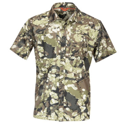 Рубашка Simms Double Haul SS Shirt, Riparian Camo, XL