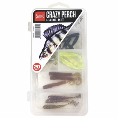 Комплект приманки и оснастки Lucky John Crazy Perch Set