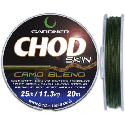 Поводковый материал Gardner Chod Skin 25lb 20m Camo XCHOD25