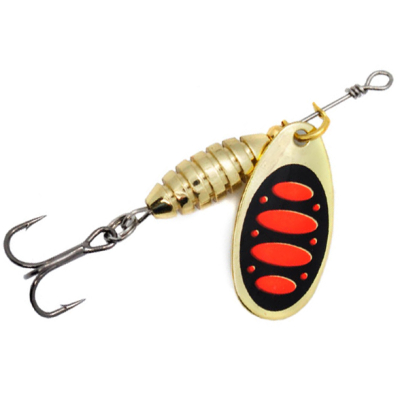 Блесна вращающаяся Mottomo Bug Blade #1 5.5g цв. Gold 15