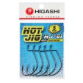 Офсетные крючки Higashi Hot Jig HJ-01 Black nickel #5/0