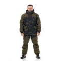 Костюм NovaTex «Горка Осень (-15)» (микрофибра, черный мультикам) 7.62 р-р 44-46, рост 170-176