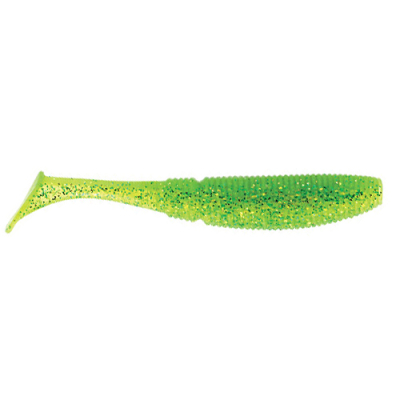 Мягкая приманка Sakura Stil Shad 75 - 3" - 055 (Ghost Lime Chart)