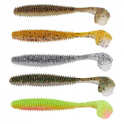Набор мягких приманок Balzer Akiri Worm 9,5см Set1 ( уп.5 шт) (13786 101)