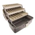 Ящик Plano 613403 LG.3-Tray W/Top Accss Graph/Gray (45.7cm x 25.4cm x 25.4cm) (1561100)