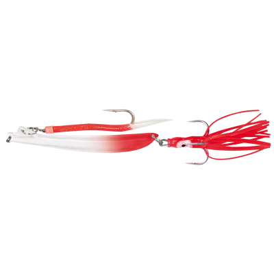 Пилькер Bottom Strike BiColor Pilk 400g #2 White-Fl.Red/GLOW #10/0