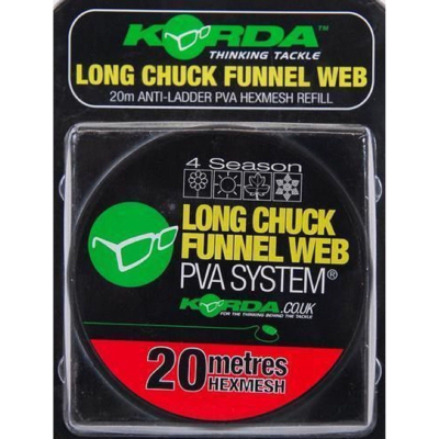 Сетка Korda PVA Long Chuck Funnel Web 20м KLCH20