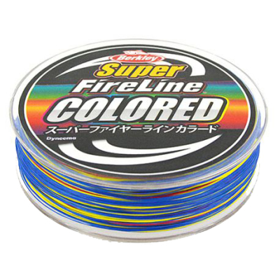 Шнур Berkley Super Fireline Colored 200м, 1.0, 7.3кг, 10м х 5colors