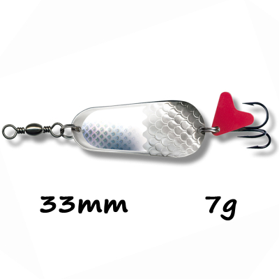 Блесна LAV-MD Spoon MD (33 mm 7 g) / White Foil / Art. 4111207