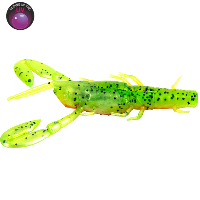 Силиконовая приманка Fox Rage Critters Bulk 9cm цв. Ultra UV Lemon Tigerl (NSL1314) (1шт)