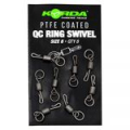 Вертлюг быстросъемный с кольцом Korda PTFE QC Ring Swivel №11